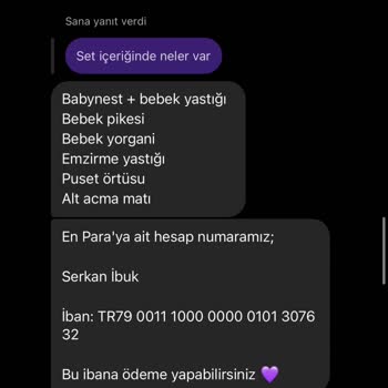 Beroshbabynest (Instagram) Ücreti Alıp Ürünü Göndermiyorlar