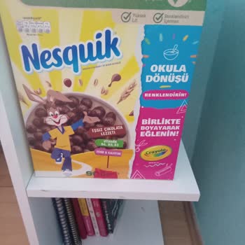 Nestle Nesquik Kutusunda Crayola Çıkmadı