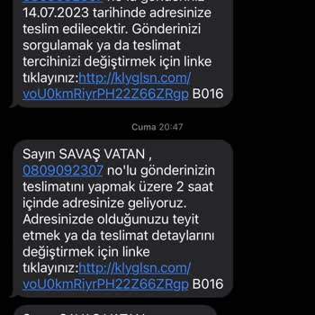 Kolay Gelsin Kargomu Teslim Etmiyor