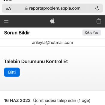 Apple İademin Halen Yapılmaması