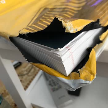 PTT Kargo Hasarlı Ürün, Parçalanmış Kargo Ambalajı