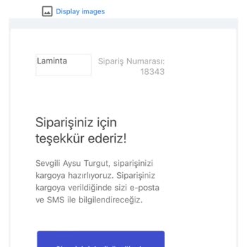 Laminta.com Sipariş Teslim Edilmemesi