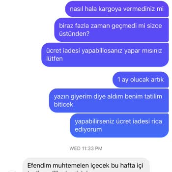 Laminta.com Sipariş Teslim Edilmemesi