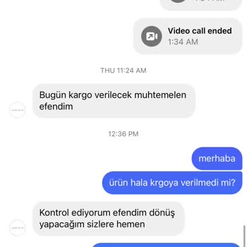 Laminta.com Sipariş Teslim Edilmemesi