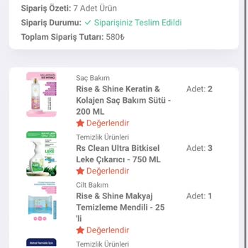 Rise & Shine Ürünlerim Teslim Edilmedi, İlgilenen Kimse Yok