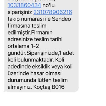 Koçtaş Siparişler Gelmedi Ne Arayan Var Ne De Soran