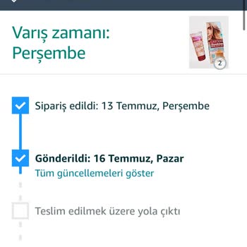 Amazon Ürünüm Kargoya Verildiği Gözüküyor Ama Verilmemiş