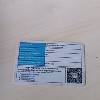 Mesleki Yeterlilik Kurumu (MYK) MYK Belge İptali