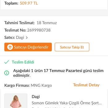 Trendyol Dagi Yanlış Adrese Gönderdi Ve Ürüne Zam Gelmesi Mağduriyeti