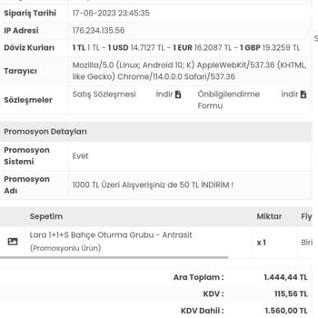 Sandalie.com Sipariş Teslim Edilmiyor