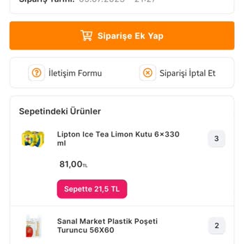 Migros Lipton Ice Tea İndirim Sorunu