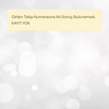 Kozmetikburada.com.tr Yanlış Kargo Takip Kodu