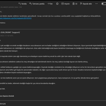 Valorant Haksız İletişim Banı