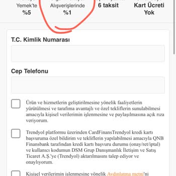 QNB Finansbank Trendyol Parapuanımı Vermedi