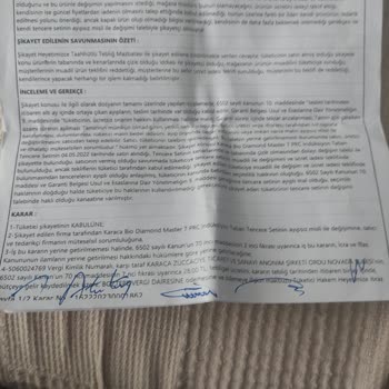 Karaca Züccaciye Ayıplı Malın Değişimi