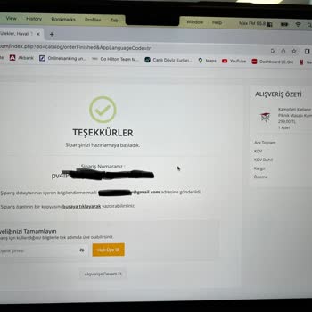 Kampseti.com Sipariş Orta Yok