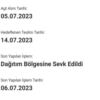 AGT Kargo Şirketi 10 Gündür Kargomu Getirmiyor
