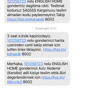English Home'nin Eksik Ürün Göndermesi Ve İlgisizliği
