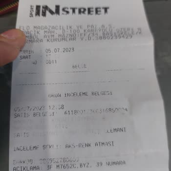In Street Aldığım Converse'de Renk Değişimi