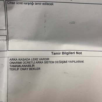 iPhone Garanti Telefonun Kapağında Soyulmayı Kabul Etmiyor. 4aylık