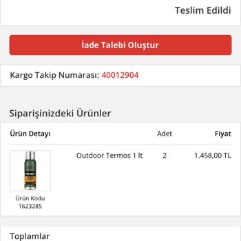 BİM Ürünüm Eksik Geldi