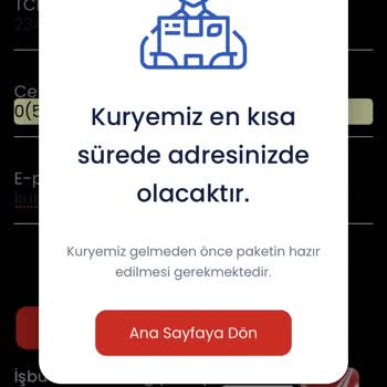 Aras Kurye Eve Çağır Hizmeti