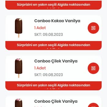 Algida Kazan Uygulamasındaki Hediyeleri Vermiyor