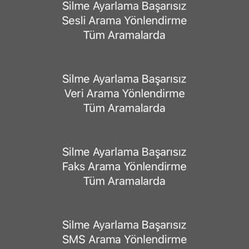 Vodafone Çağrı Yönlendirme İptali