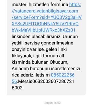 Arzum Blender Setin Garantili Olduğu Halde Ücret Talep Edilmektedir