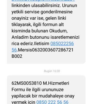 Arzum Blender Setin Garantili Olduğu Halde Ücret Talep Edilmektedir