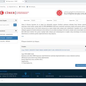 Ziraat Bankası Devletin Açtığı 0,99 Konut Kredisini Kullandırmama