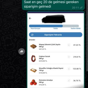 Mopaş 24 Saattir İletilmeyen Online Alılveriş