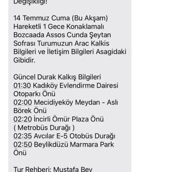 Turlasana.com İle Bozcaada Turunda Yaşadığım Sorunlar