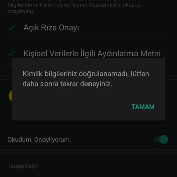 Kuveyt Türk Online Müşteri Hizmetleri Hesap Açma Sorunu