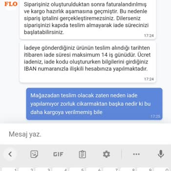 FLO Ayakkabı FLO İptal İade Saçmalığı