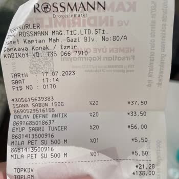 Rossmann Etiket Fiyatları Kasada Değişiyor