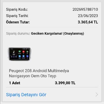 N11 Ürün Onayı Ve Sonrasında Tedarik Sorunu Nedeniyle Ürün İptali