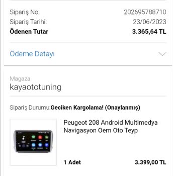 N11 Ürün Onayı Ve Sonrasında Tedarik Sorunu Nedeniyle Ürün İptali