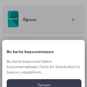 İstanbul Kart Öğrenci