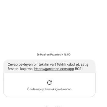 Gardrops Uygulamasının "kargo Bedava" Deyip Kargodan Ücret İstemesi