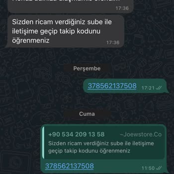 Joewstore Para İadem Gelmedi