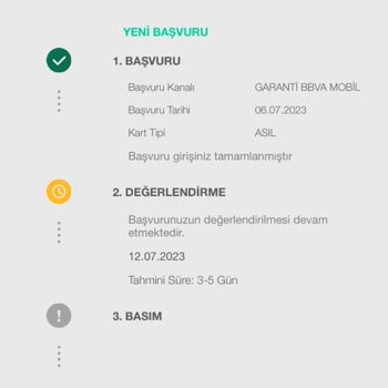 Garanti BBVA Bonus Platin Kartın 12 Gündür Değerlendirmesinin Sonuçlanamaması