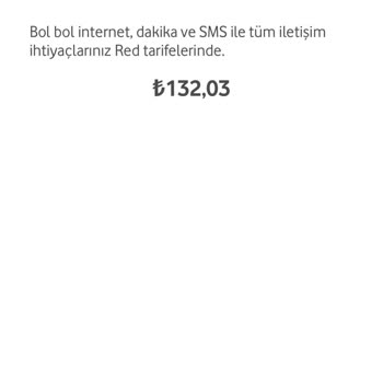 Vodafone Fahiş Fiyatlı Fatura
