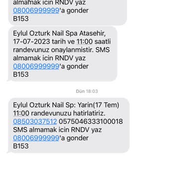 Eylül Öztürk Nail Spa Fiyat Farkı Ve İlgisizlik