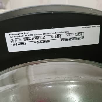 Bosch Çamașır Makinesi Ses Çıkartıyor