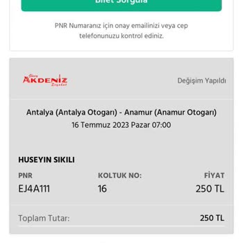 Obilet Para İadesi