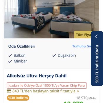 Sea Bird Beach Hotel Saçma Fiyat Politikası