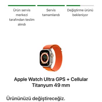 Apple Bozuk Saati Değiştireceğini Söylediği Halde Saat Göndermiyor