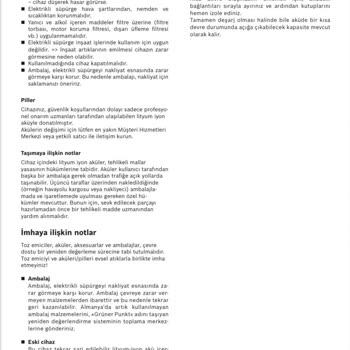 Siemens Ev Aletleri Süpürge Pilinin Değişmediğini, Ürünün Pili Bitince Öğrendim