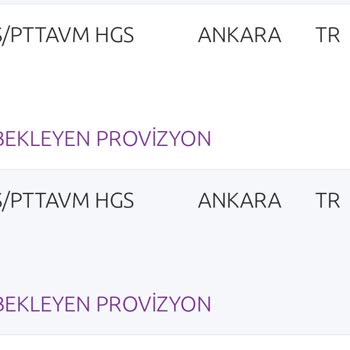 PttAVM HGS Parayı Hesabıma Aktarmadı
